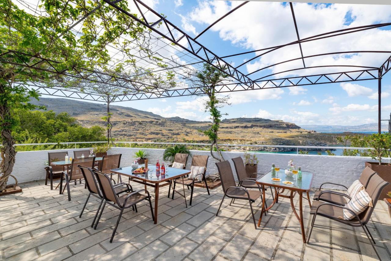 Apostolos Rooms Lindos  Bagian luar foto