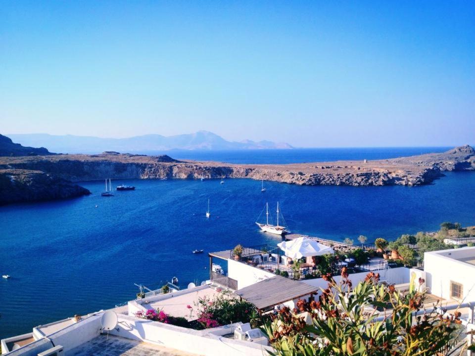 Apostolos Rooms Lindos  Bagian luar foto