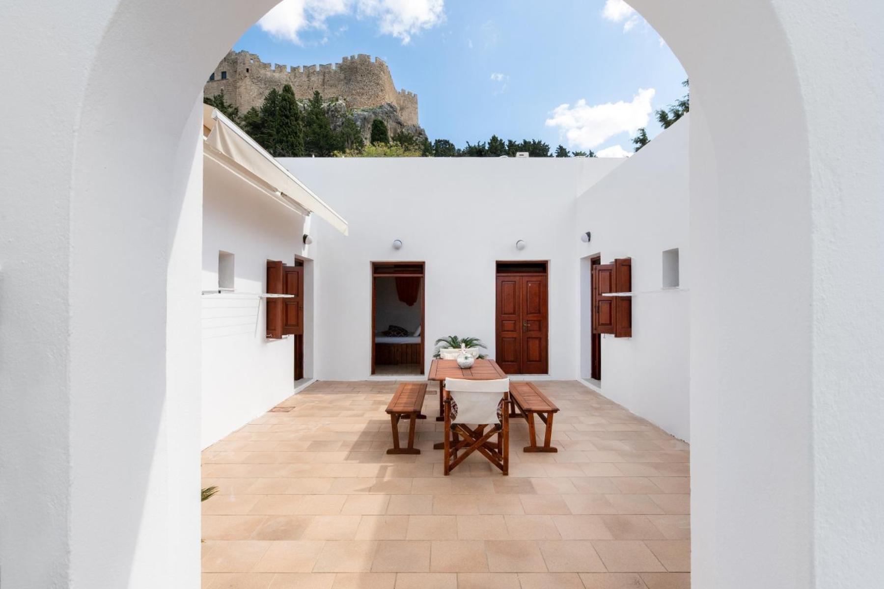 Apostolos Rooms Lindos  Bagian luar foto